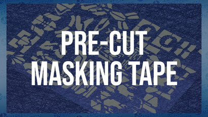 Pre-Cut Masking Tape