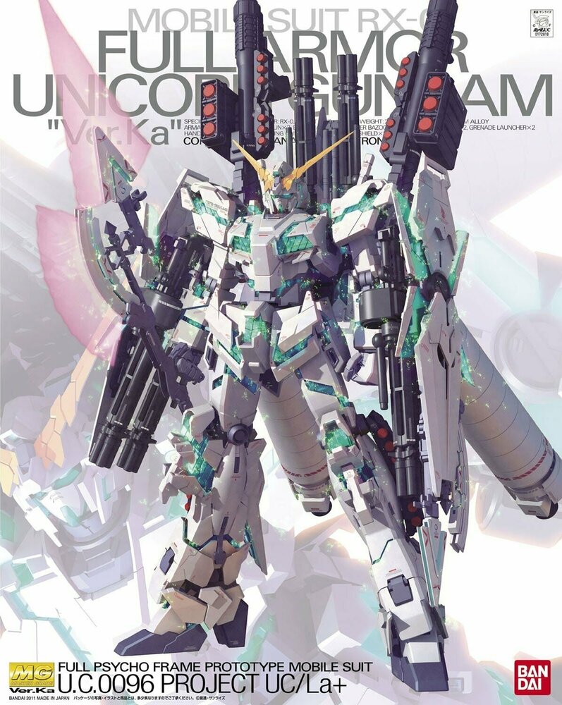 1/100 MG RX-0 FA Unicorn Full Armor Ver.Ka