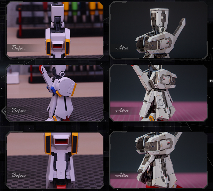 1/100 Maniac Studio MG ZZ Gundam Dress-up Kit