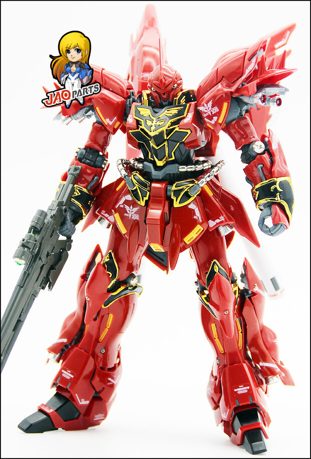 JAO Parts, RG Sinanju Metal Set Rood 15 Opties