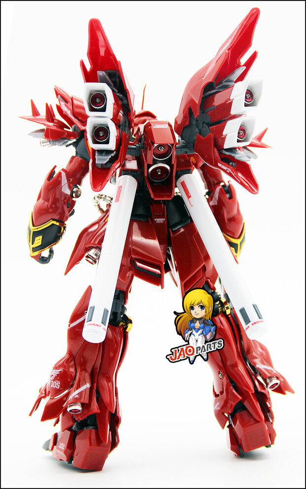 JAO Parts, RG Sinanju Metal Set Rood 15 Opties