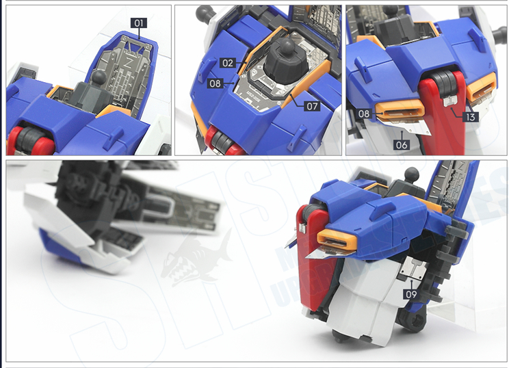 SH Studio MG MSZ-006 Zeta 2.0 Set SHEU-014