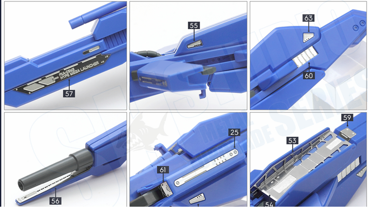 SH Studio MG MSZ-006 Zeta 2.0 Set SHEU-014
