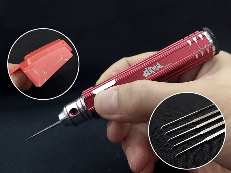 Moshi Scriber MS-012 met 5 Mesjes