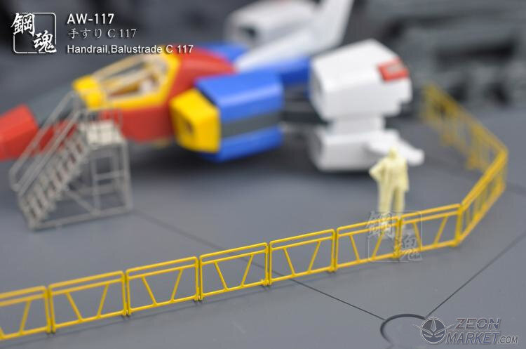 AW-116 AW-117 Trappen en Hekken 1/100 &amp; 1/144