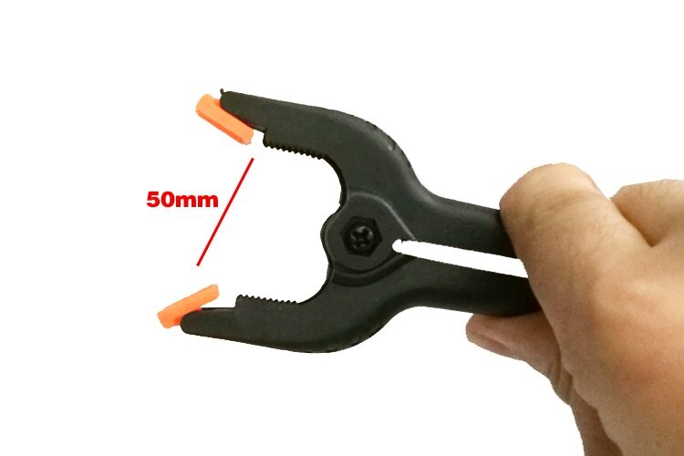 Mini Klem met Buigbare Tips, 2 Maten