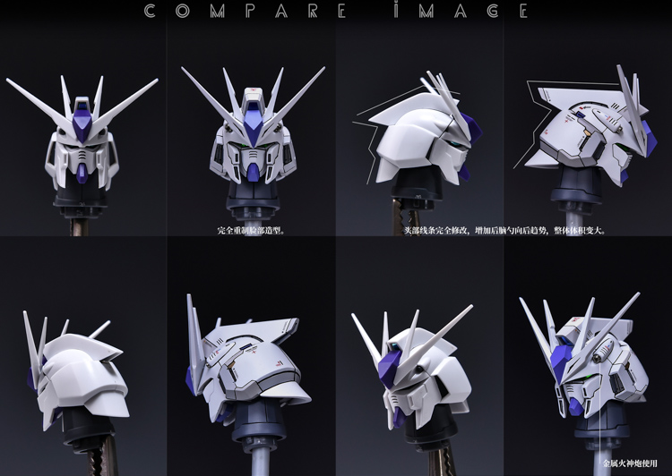AnchoreT YujiaoLand MG Hi-Nu EnHanced version Dress-up Kit +  Anchoret Decals