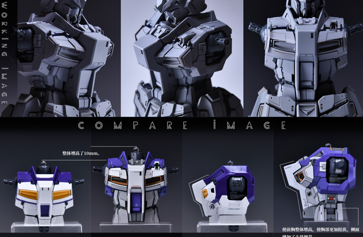 AnchoreT YujiaoLand MG Hi-Nu EnHanced version Dress-up Kit +  Anchoret Decals