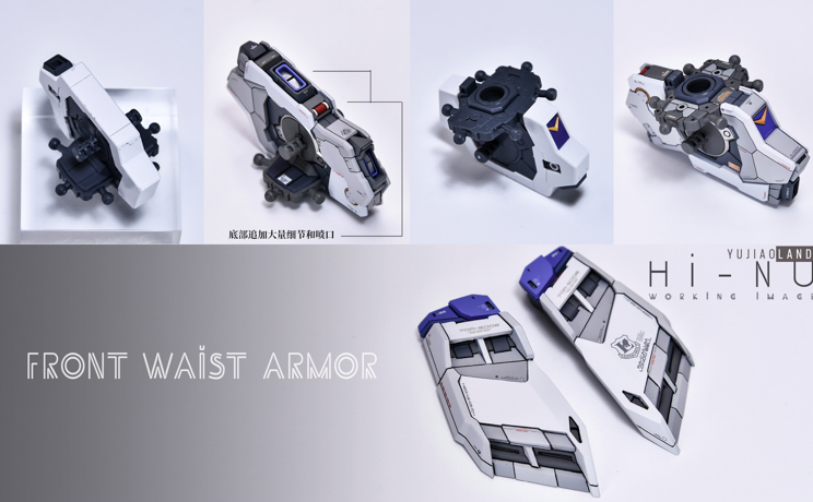 AnchoreT YujiaoLand MG Hi-Nu EnHanced version Dress-up Kit +  Anchoret Decals