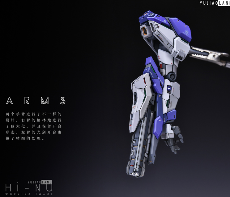 AnchoreT YujiaoLand MG Hi-Nu EnHanced version Dress-up Kit +  Anchoret Decals