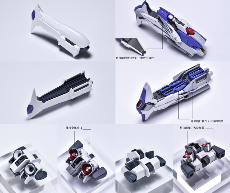 AnchoreT YujiaoLand MG Hi-Nu EnHanced version Dress-up Kit +  Anchoret Decals