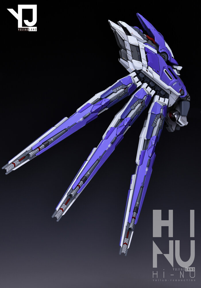 AnchoreT YujiaoLand MG Hi-Nu EnHanced version Dress-up Kit +  Anchoret Decals