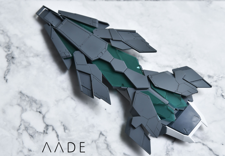 AnchoreT YujiaoLand MG Sinanju Stein, Unicorn en NU AADE Shield Dress-up Kit