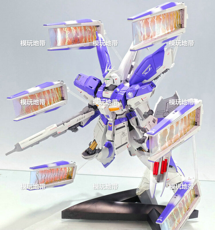 MG RX-93 NU Elektrisch Effect voor Fin Funnel Unit (2 Kleuren)