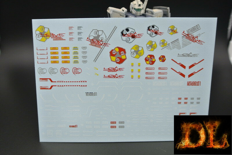 DL-Decal P02 voor PG Astray Red MBF-P02 2 Vellen