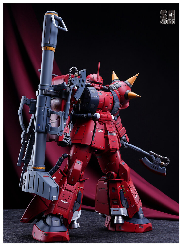 SH Studio x GM Dream PG Zaku II Johnny Ridden GK of Wapens