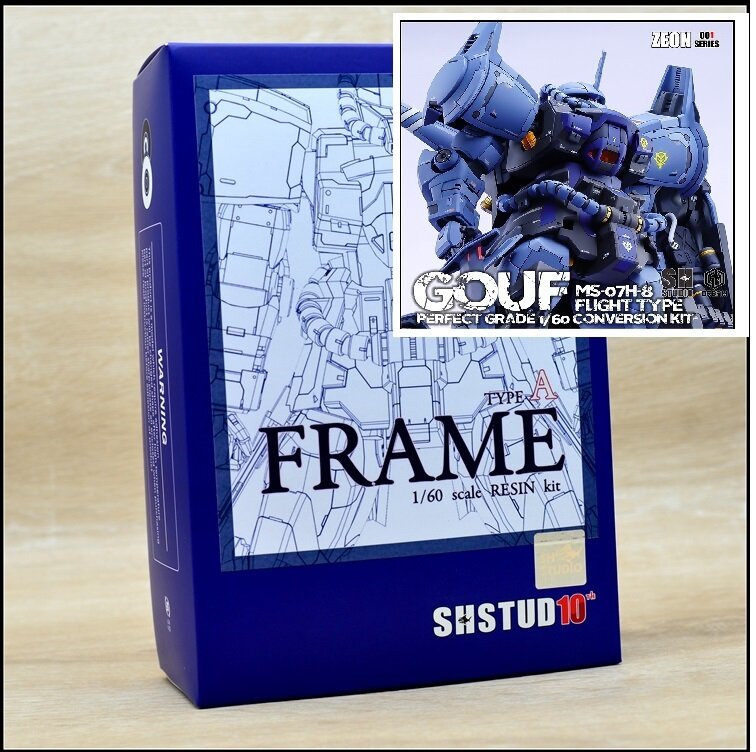 SH Studio x GM Dream 1/60 PG Frame Type A Voor Gouf Flight Type