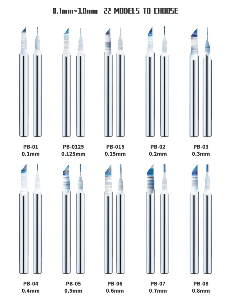 DSPIAE PB Series Tungsten Staal Scribers individueel 0.1-3.0