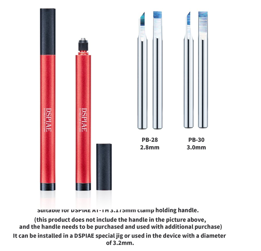 DSPIAE PB Series Tungsten Staal Scribers individueel 0.1-3.0