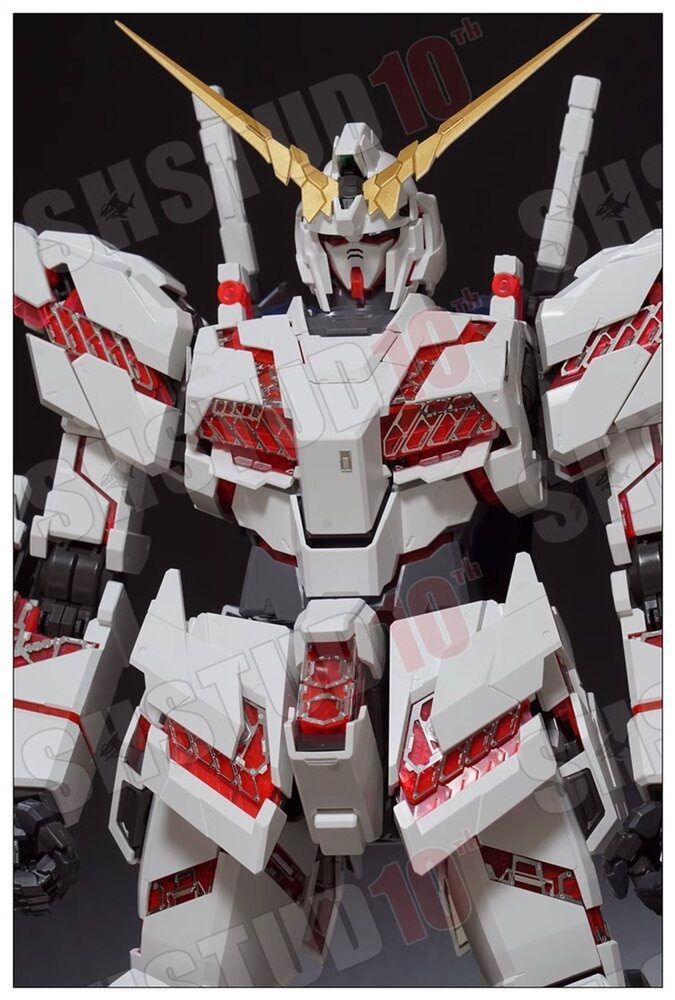 SH Studio PG RX-0 Unicorn Gundam (Final Battle Ver.) Set