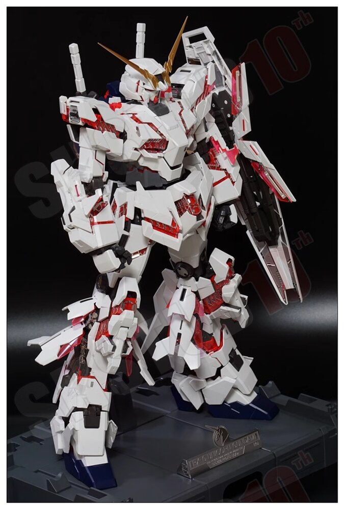 SH Studio PG RX-0 Unicorn Gundam (Final Battle Ver.) Set