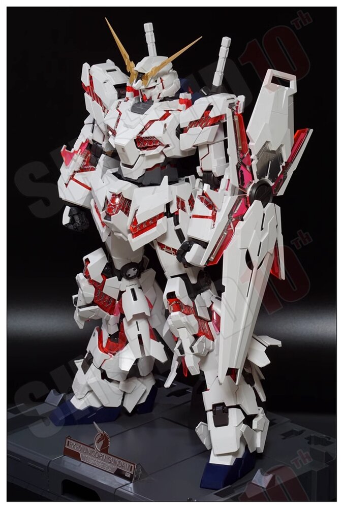 SH Studio PG RX-0 Unicorn Gundam (Final Battle Ver.) Set