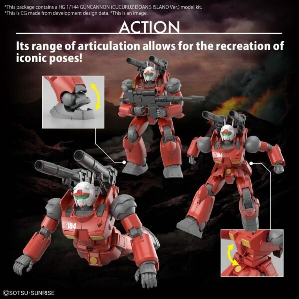 1/144 HG RX-77-02 Guncannon (Cucuruz Doans Island Ver.)