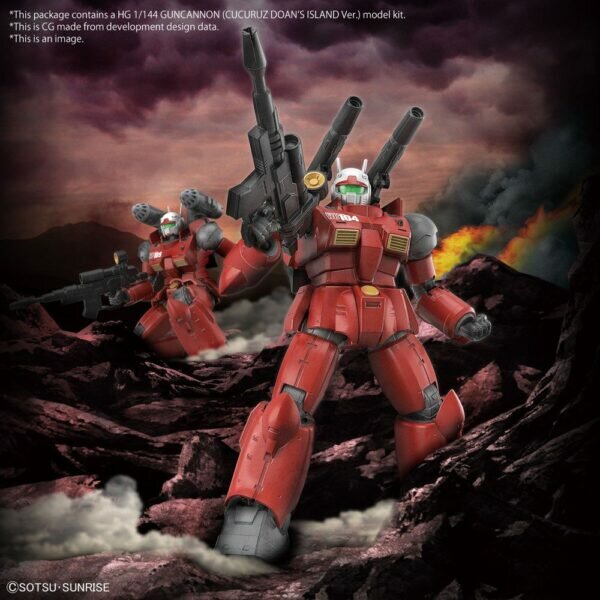 1/144 HG RX-77-02 Guncannon (Cucuruz Doans Island Ver.)