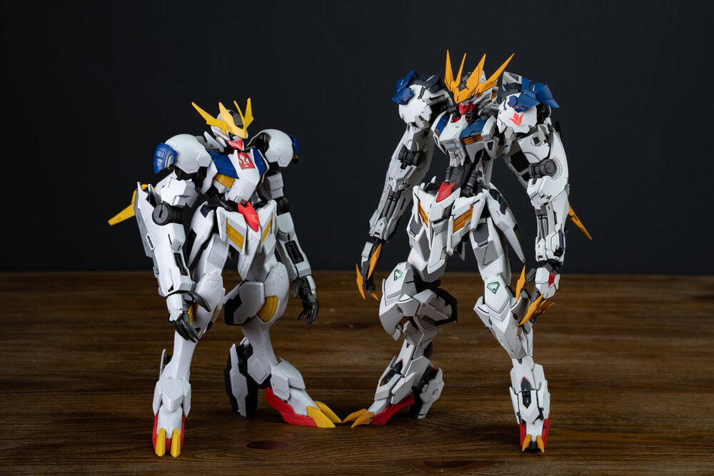 LabZero MG Barbatos Lupos Rex ver.2.0 Deluxe ver + bonus Weapons