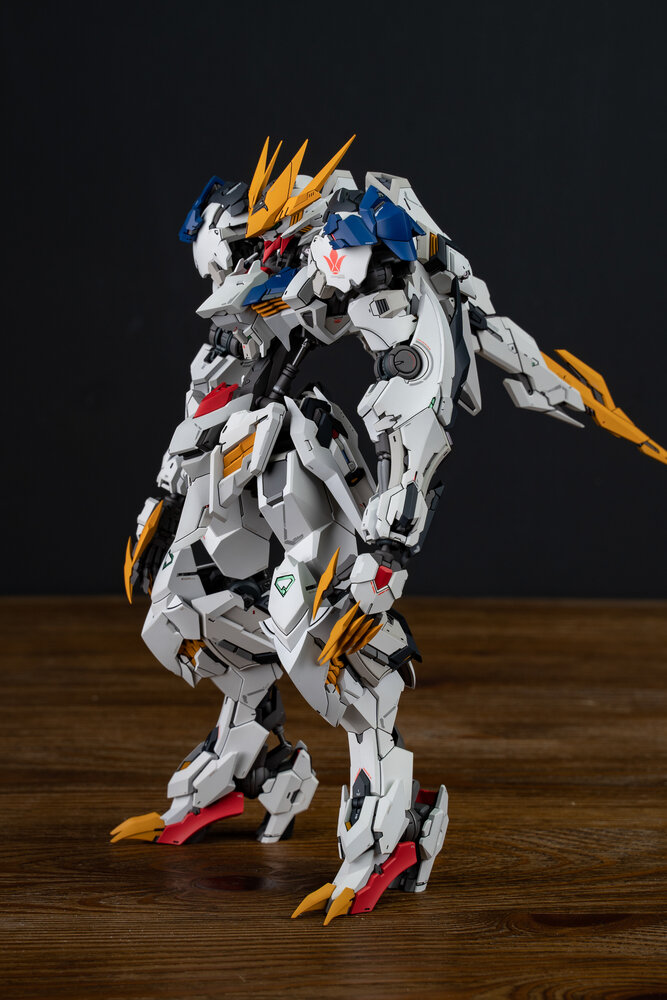 LabZero MG Barbatos Lupos Rex ver.2.0 Deluxe ver + bonus Weapons