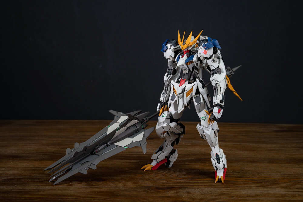 LabZero MG Barbatos Lupos Rex ver.2.0 Deluxe ver + bonus Weapons