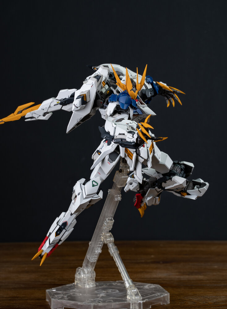 LabZero MG Barbatos Lupos Rex ver.2.0 Deluxe ver + bonus Weapons