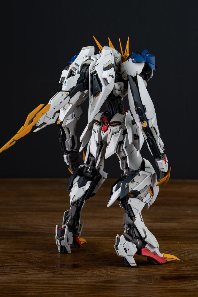 LabZero MG Barbatos Lupos Rex ver.2.0 Deluxe ver + bonus Weapons