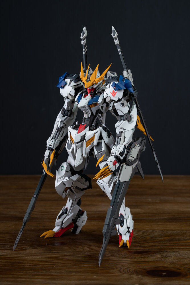 LabZero MG Barbatos Lupos Rex ver.2.0 Deluxe ver + bonus Weapons