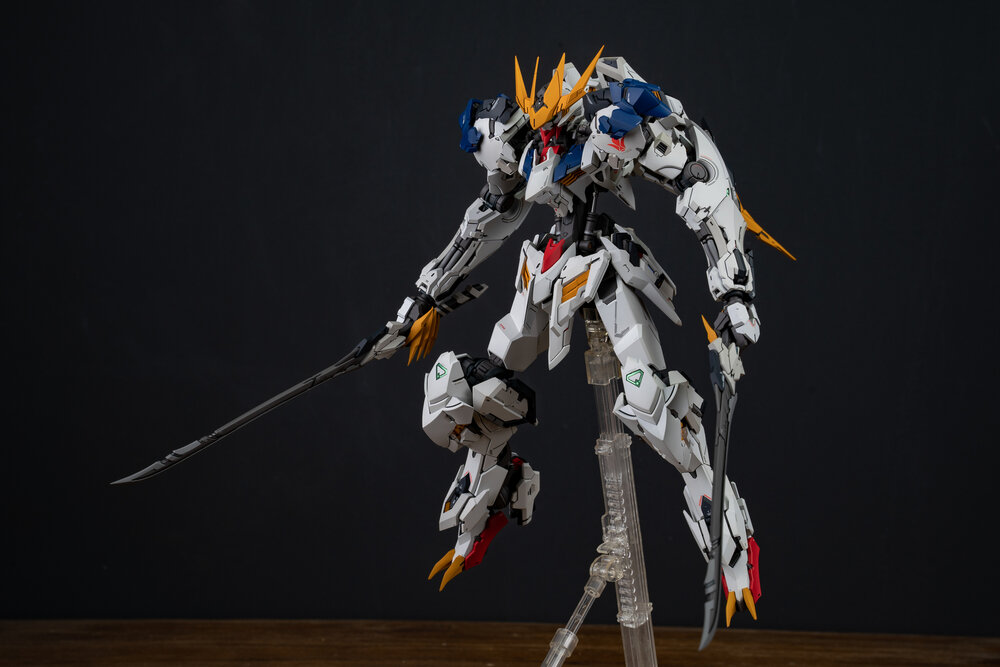 LabZero MG Barbatos Lupos Rex ver.2.0 Deluxe ver + bonus Weapons