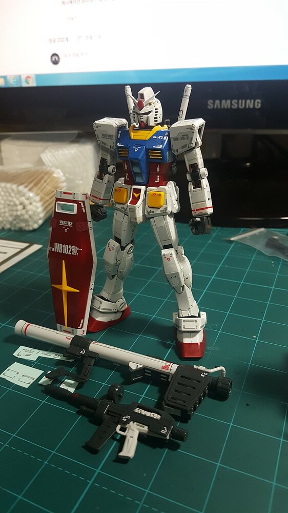 Delpi-Decal RG RX-78-2 First Holo Polygonaal