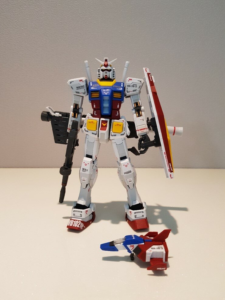 Delpi-Decal RG RX-78-2 First Holo Polygonaal