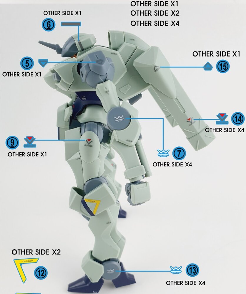 Delpi-Decal HG Zowort Heavy Normaal