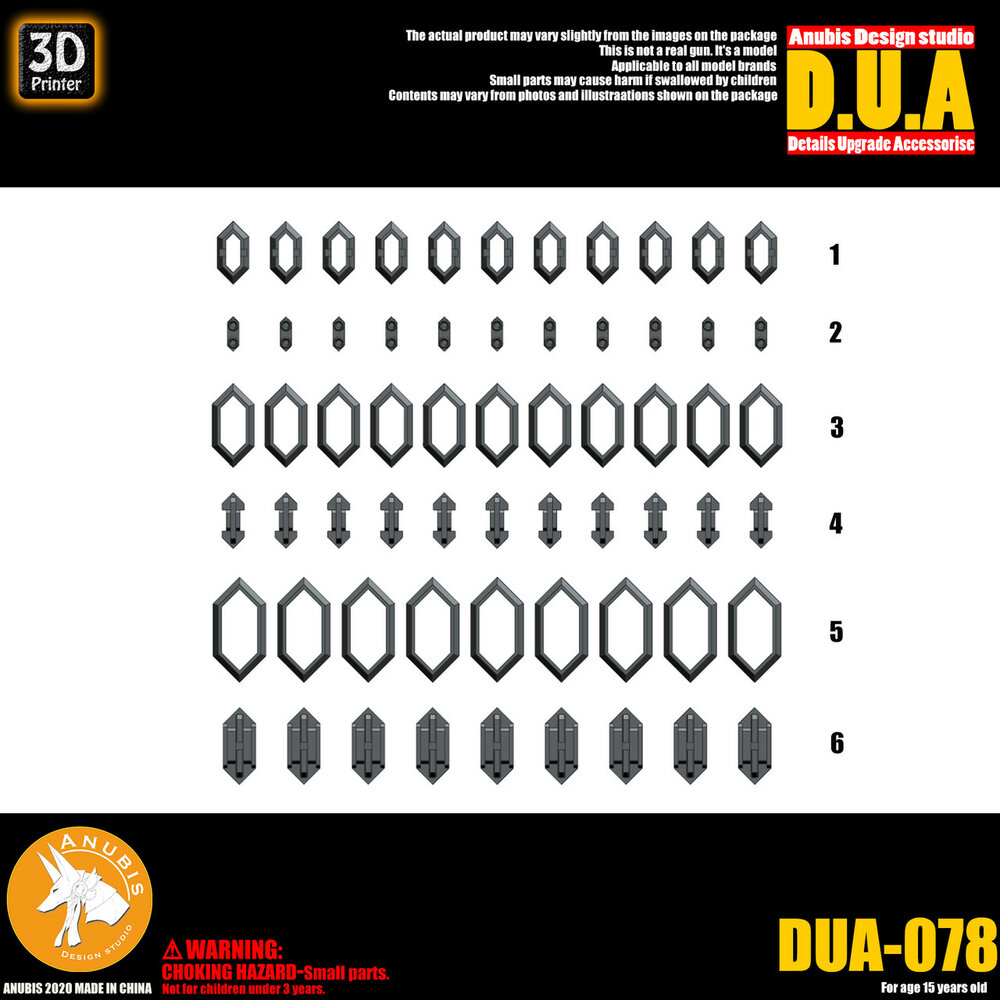 Anubis DUA-078 Detail Upgrade Accessories
