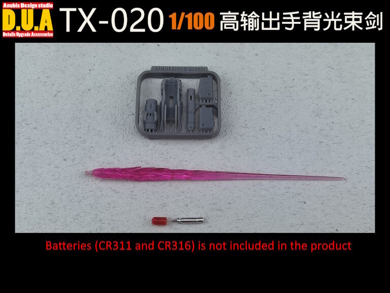 Anubis TX-020 Beam Saber voor MG Kits