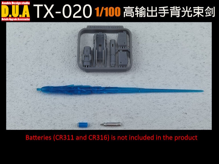 Anubis TX-020 Beam Saber voor MG Kits