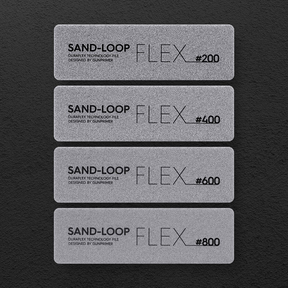Gunprimer SAND-LOOP FLEX 3pcs Grit 200 ~ 800
