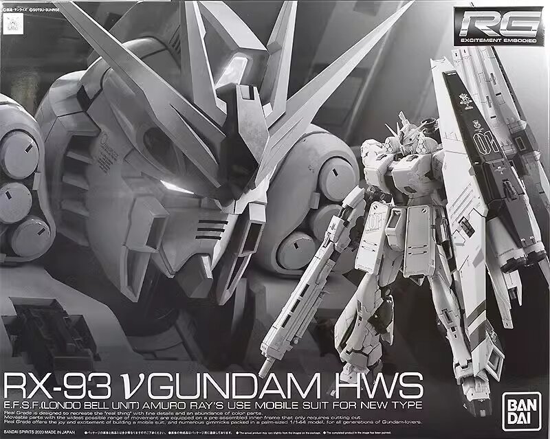 Madworks RG RX-93 Nu Gundam HWS S20 PE Set + Decals