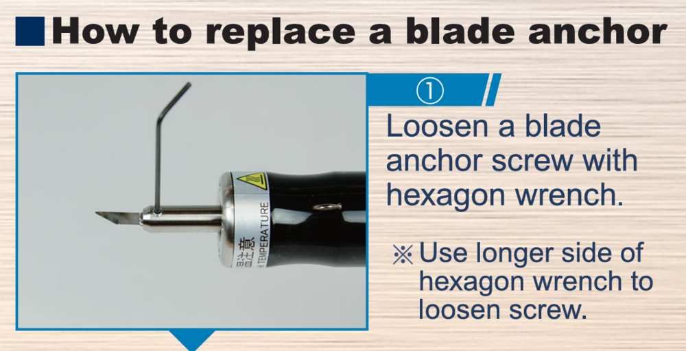 Echo Tech Thin Long Blade Set for Ultrasonic Cutter ZH16S