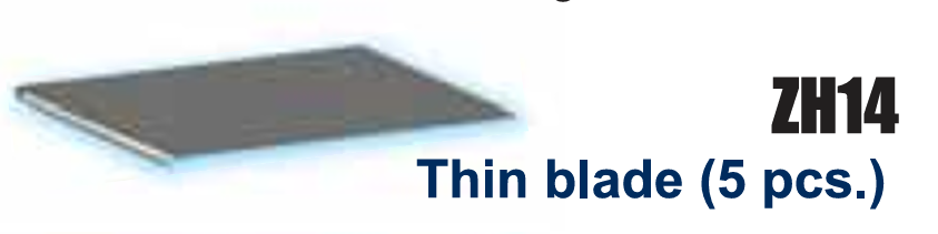 Echo Tech Thin Blade for Ultrasonic Cutter ZH14 5ps