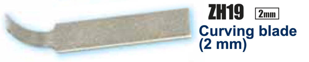 Echo Tech Curving Blade 2mm for Ultrasonic Cutter ZH19