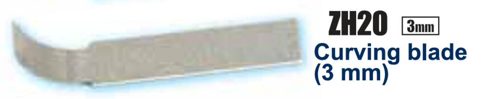 Echo Tech Curving Blade 3mm for Ultrasonic Cutter ZH20