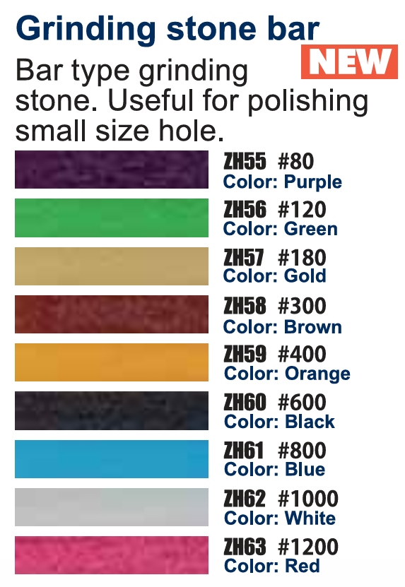 Echo Tech Grinding Stone Bar for Ultrasonic Cutter #80~#1200