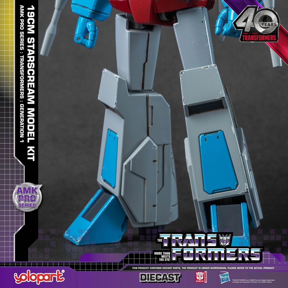 Yolopark Transformers: Generation 1 Starscream 19cm Model AMK Pro Series