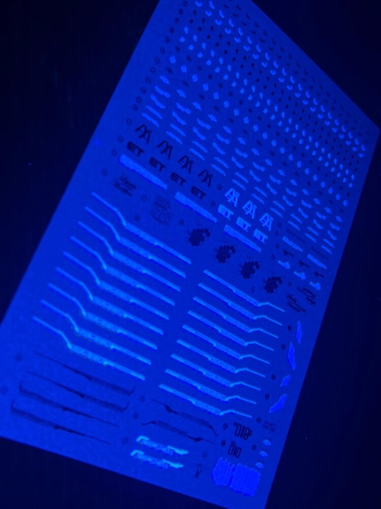Flaming-Snow MGEX-124 Strike Freedom Fluorescent Decals